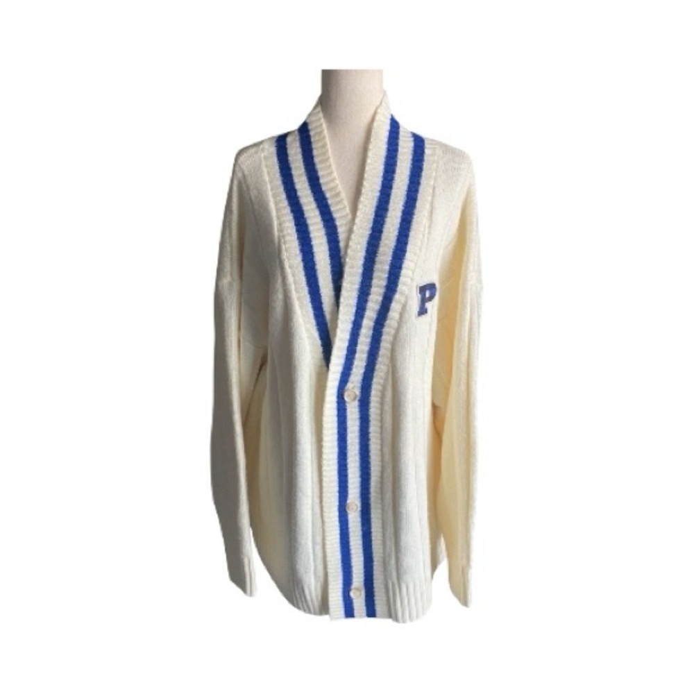 NWT-VICTORIAS SECRET-PINK-GORGEOUS CREAM COLOR LONG SWEATER-SIZE XXL
